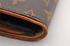 Authentic Louis Vuitton Monogram Pochette Twin GM Shoulder Bag M51852 LV 7718I