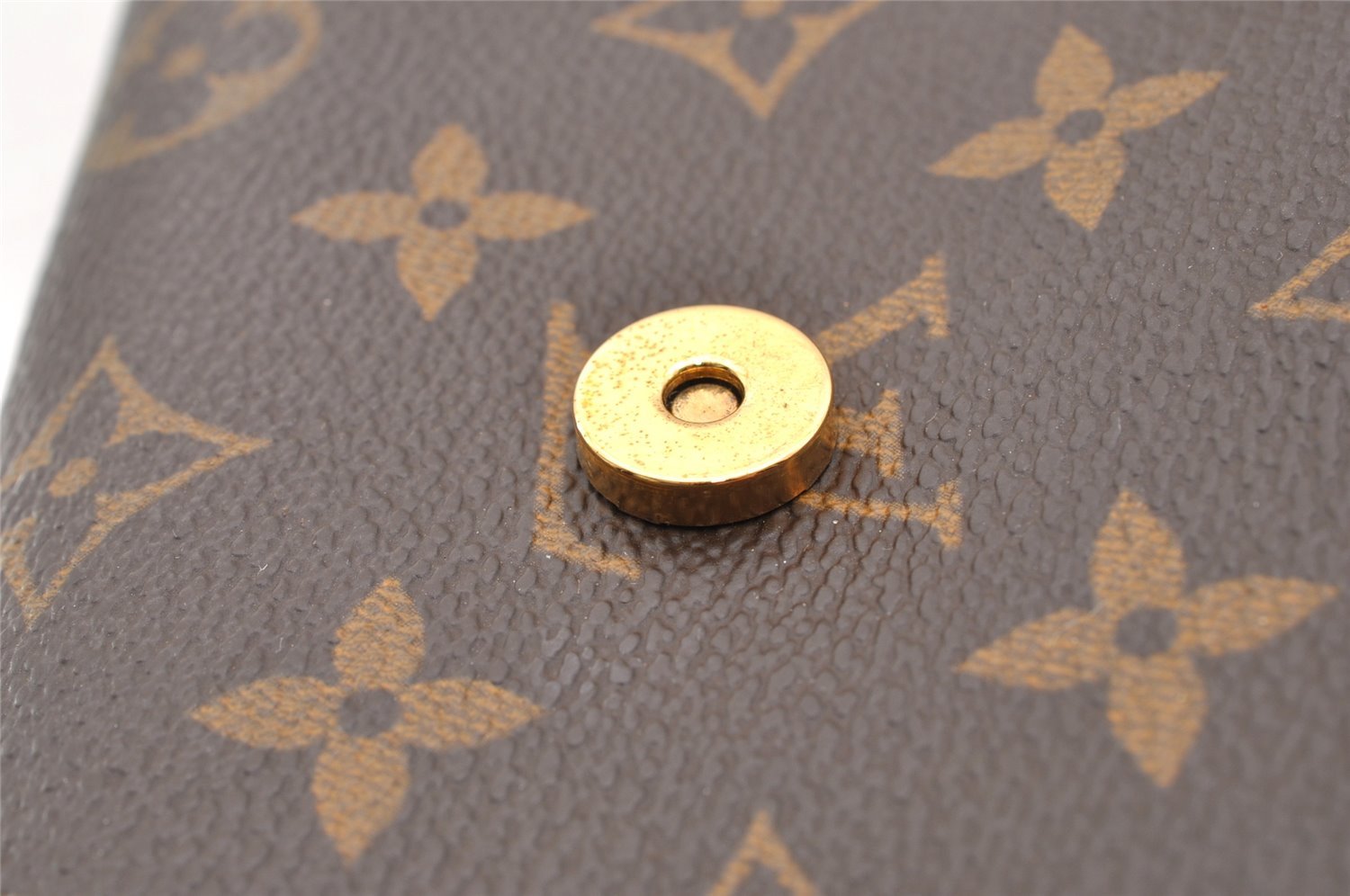 Authentic Louis Vuitton Monogram Pochette Twin GM Shoulder Bag M51852 LV 7718I