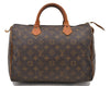 Authentic LOUIS VUITTON Monogram Speedy 30 Hand Bag M41526 LV 7721C