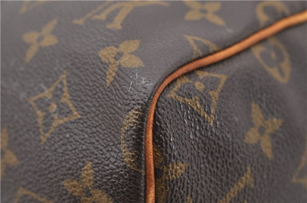 Authentic LOUIS VUITTON Monogram Speedy 30 Hand Bag M41526 LV 7721C