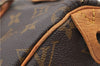 Authentic LOUIS VUITTON Monogram Speedy 30 Hand Bag M41526 LV 7721C