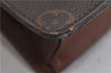 Authentic LOUIS VUITTON Monogram Pochette Homme Clutch Hand Bag M51795 LV 7722C