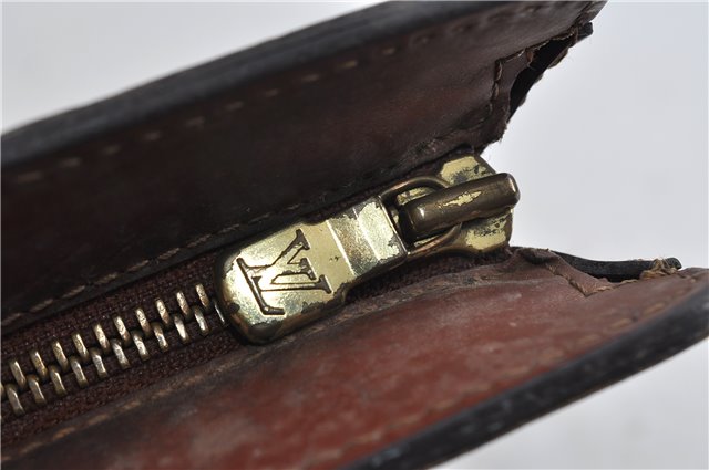 Authentic LOUIS VUITTON Monogram Pochette Homme Clutch Hand Bag M51795 LV 7722C