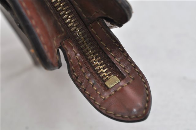 Authentic LOUIS VUITTON Monogram Pochette Homme Clutch Hand Bag M51795 LV 7722C