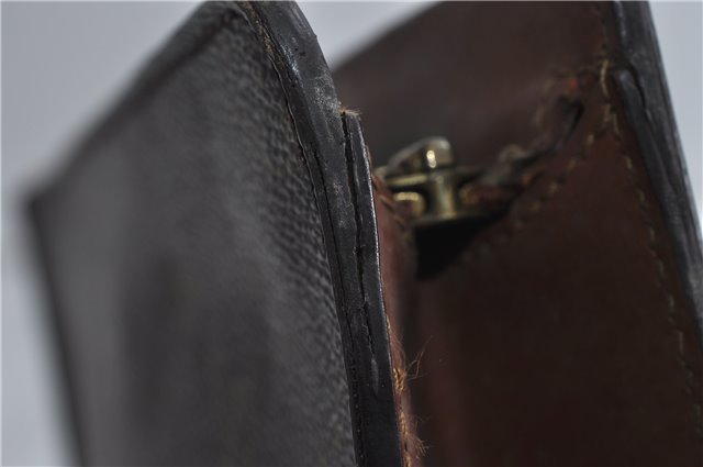 Authentic LOUIS VUITTON Monogram Pochette Homme Clutch Hand Bag M51795 LV 7722C