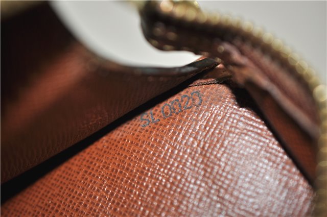 Authentic LOUIS VUITTON Monogram Pochette Homme Clutch Hand Bag M51795 LV 7722C