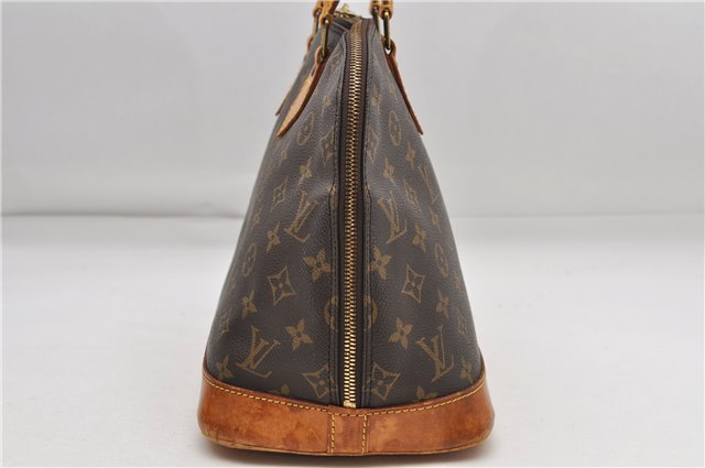 Authentic Louis Vuitton Monogram Alma Hand Bag Purse M51130 LV 7722D