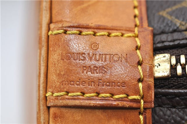 Authentic Louis Vuitton Monogram Alma Hand Bag Purse M51130 LV 7722D