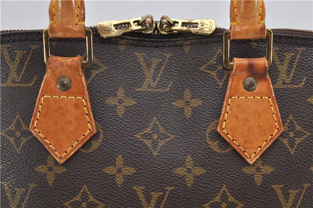 Authentic Louis Vuitton Monogram Alma Hand Bag Purse M51130 LV 7722D