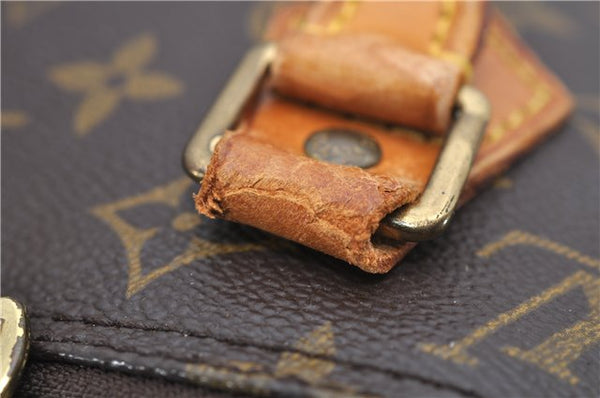 Authentic Louis Vuitton Monogram Alma Hand Bag Purse M51130 LV 7722D