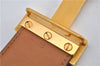 Authentic HERMES Large Constance Leather Belt Size 75cm 29.5" Red Brown 7722F