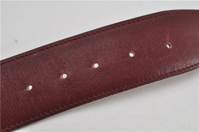 Authentic HERMES Large Constance Leather Belt Size 75cm 29.5