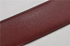 Authentic HERMES Large Constance Leather Belt Size 75cm 29.5" Red Brown 7722F