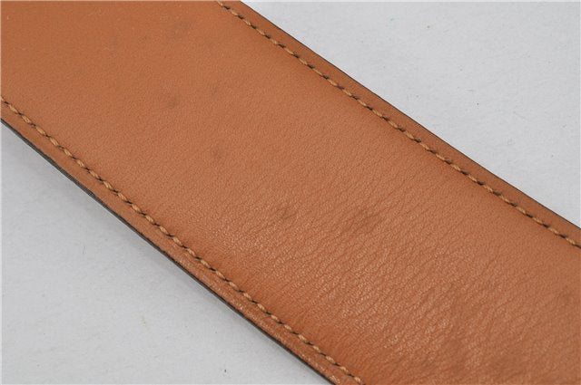 Authentic HERMES Large Constance Leather Belt Size 75cm 29.5