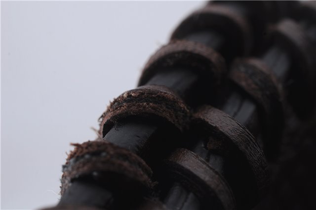 Authentic GUCCI Vintage Shoulder Tote Bag Leather Brown 7723D