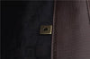 Authentic GUCCI Vintage Shoulder Tote Bag Leather Brown 7723D