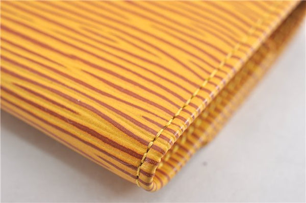 Authentic Louis Vuitton Epi Multicles 6 Key Case Yellow M63819 LV 7723F