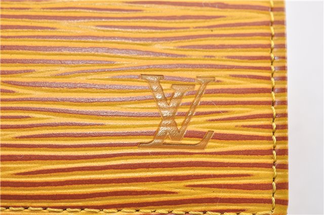 Authentic Louis Vuitton Epi Multicles 6 Key Case Yellow M63819 LV 7723F