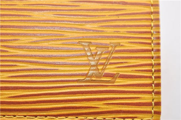 Authentic Louis Vuitton Epi Multicles 6 Key Case Yellow M63819 LV 7723F