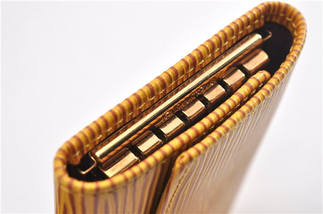 Authentic Louis Vuitton Epi Multicles 6 Key Case Yellow M63819 LV 7723F