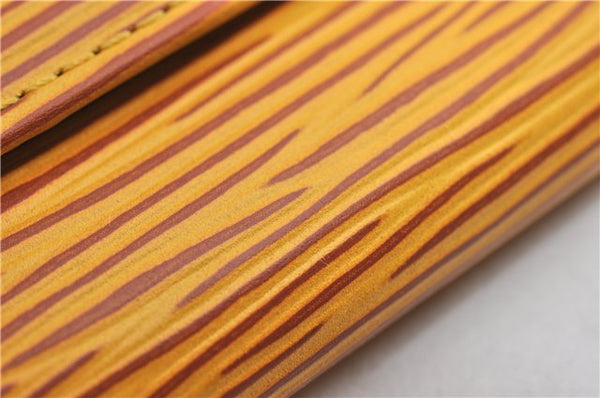 Authentic Louis Vuitton Epi Multicles 6 Key Case Yellow M63819 LV 7723F