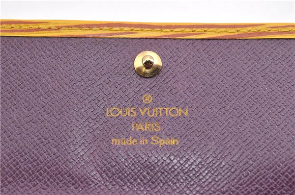 Authentic Louis Vuitton Epi Multicles 6 Key Case Yellow M63819 LV 7723F