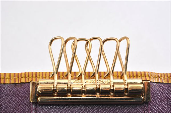 Authentic Louis Vuitton Epi Multicles 6 Key Case Yellow M63819 LV 7723F