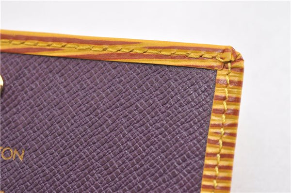 Authentic Louis Vuitton Epi Multicles 6 Key Case Yellow M63819 LV 7723F