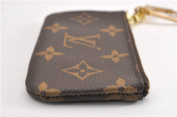 Authentic Louis Vuitton Monogram Pochette Cles Coin Purse Case M62650 Box 7724F