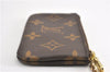 Authentic Louis Vuitton Monogram Pochette Cles Coin Purse Case M62650 Box 7724F