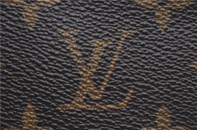 Authentic Louis Vuitton Monogram Pochette Cles Coin Purse Case M62650 Box 7724F