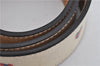 Authentic GUCCI Interlocking G Belt GG PVC Leather 85cm 33.5" 114876 White 7725F