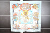 Authentic HERMES Carre 90 Scarf "NEW-ORIGINAL CREOLE JAZZ" Silk Blue Box 7726F