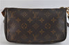 Auth LOUIS VUITTON Monogram Pochette Accessoires Shoulder Cross Body Pouch 7729C