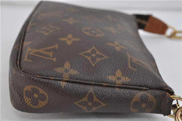 Auth LOUIS VUITTON Monogram Pochette Accessoires Shoulder Cross Body Pouch 7729C