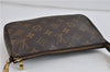 Auth LOUIS VUITTON Monogram Pochette Accessoires Shoulder Cross Body Pouch 7729C