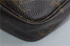 Auth LOUIS VUITTON Monogram Pochette Accessoires Shoulder Cross Body Pouch 7729C