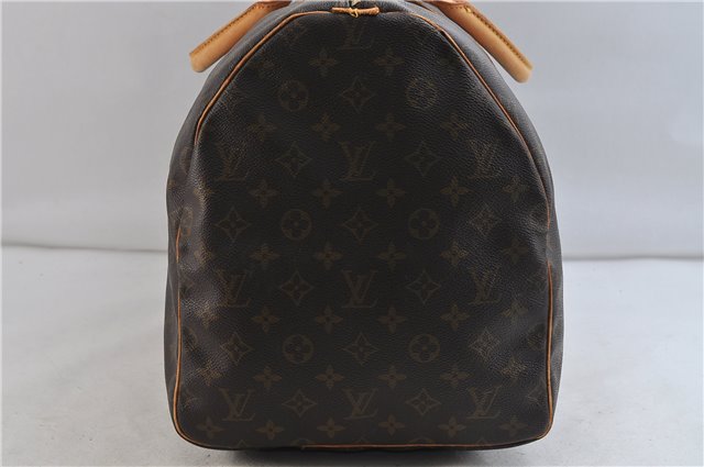 Authentic LOUIS VUITTON Monogram Keepall 55 Boston Bag M41424 LV 7730C