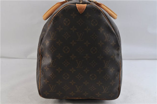 Authentic LOUIS VUITTON Monogram Keepall 55 Boston Bag M41424 LV 7730C