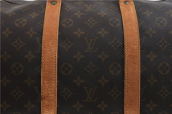 Authentic LOUIS VUITTON Monogram Keepall 55 Boston Bag M41424 LV 7730C