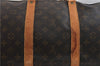 Authentic LOUIS VUITTON Monogram Keepall 55 Boston Bag M41424 LV 7730C