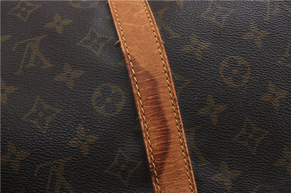 Authentic LOUIS VUITTON Monogram Keepall 55 Boston Bag M41424 LV 7730C