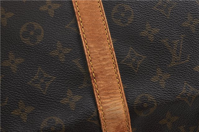 Authentic LOUIS VUITTON Monogram Keepall 55 Boston Bag M41424 LV 7730C