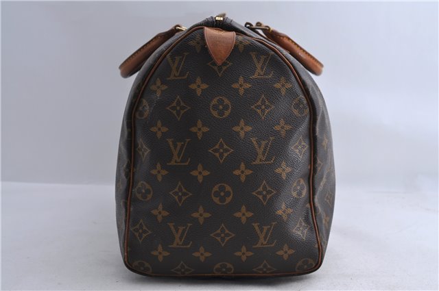 Authentic LOUIS VUITTON Monogram Speedy 40 Hand Bag M41522 LV 7731C