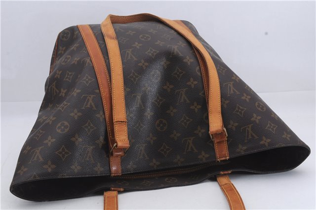 Authentic Louis Vuitton Monogram Sac Shopping PM Tote Bag M51108 LV 7734D