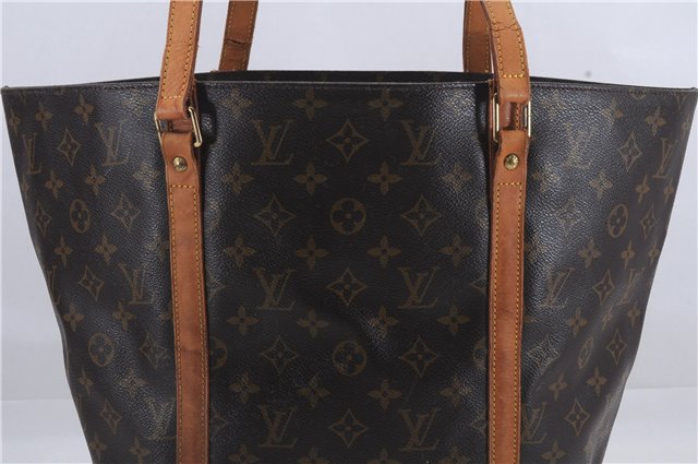 Authentic Louis Vuitton Monogram Sac Shopping PM Tote Bag M51108 LV 7734D