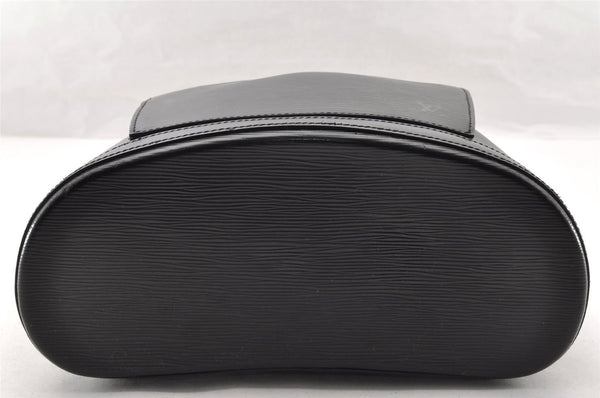 Authentic Louis Vuitton Epi Gobelin Backpack Black M52292 LV 7742I