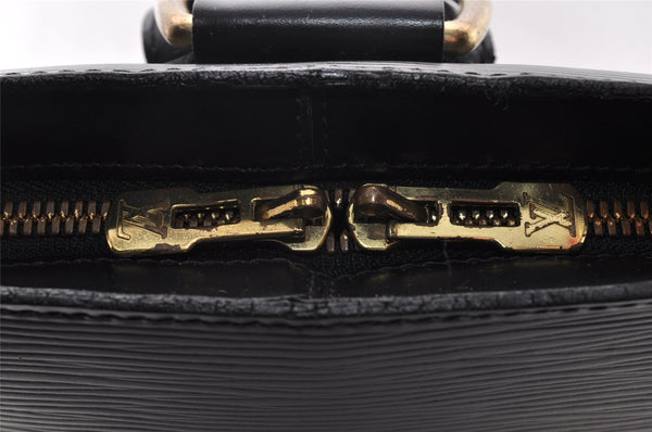 Authentic Louis Vuitton Epi Gobelin Backpack Black M52292 LV 7742I
