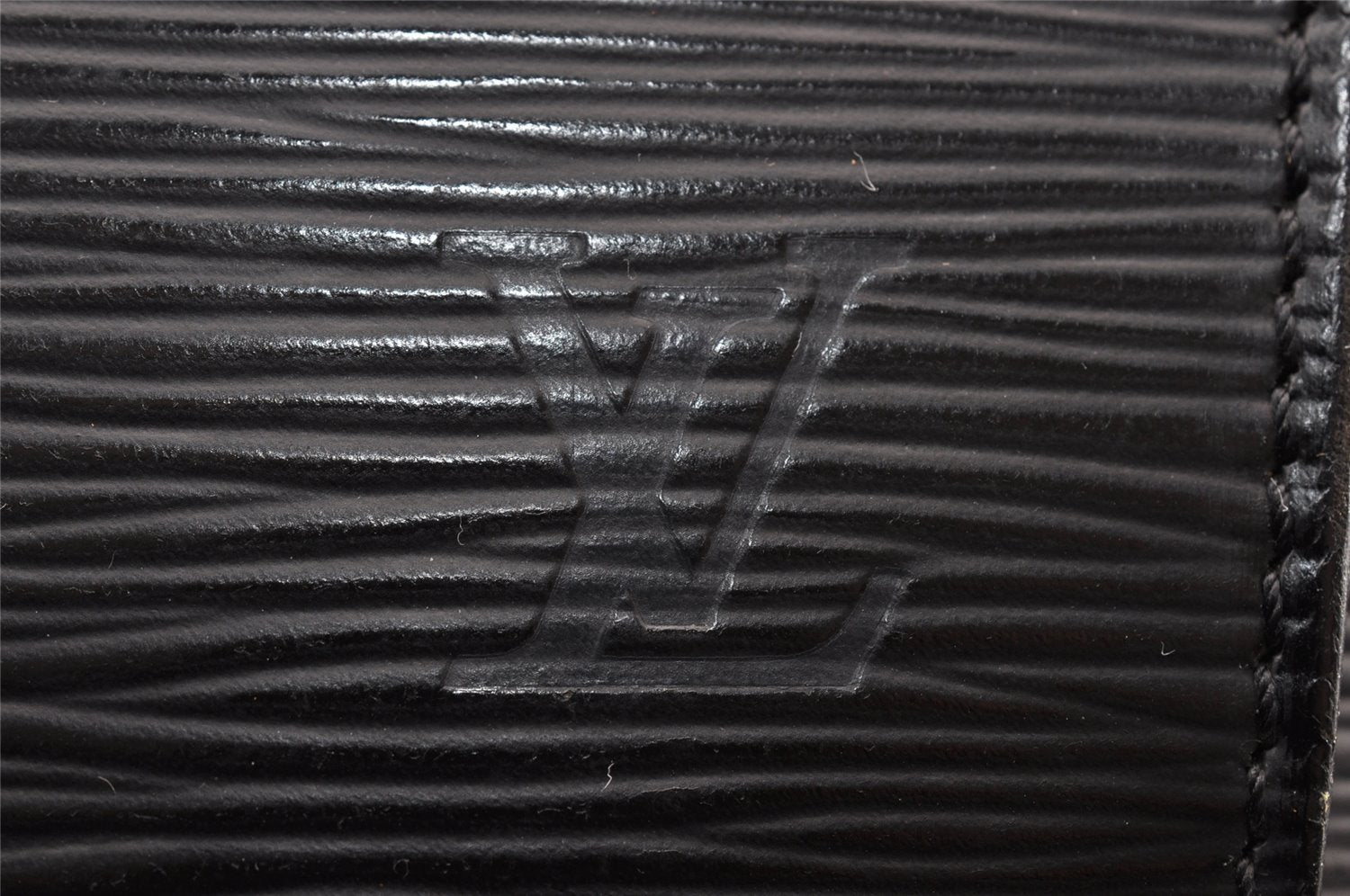 Authentic Louis Vuitton Epi Gobelin Backpack Black M52292 LV 7742I