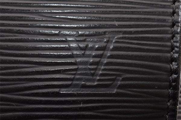 Authentic Louis Vuitton Epi Gobelin Backpack Black M52292 LV 7742I